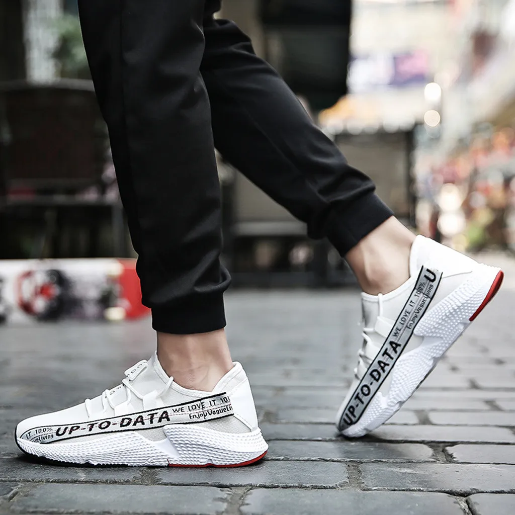 Men's Casual Shoes Wild Fashionable Sneakers Mesh Breathable Movement | Обувь