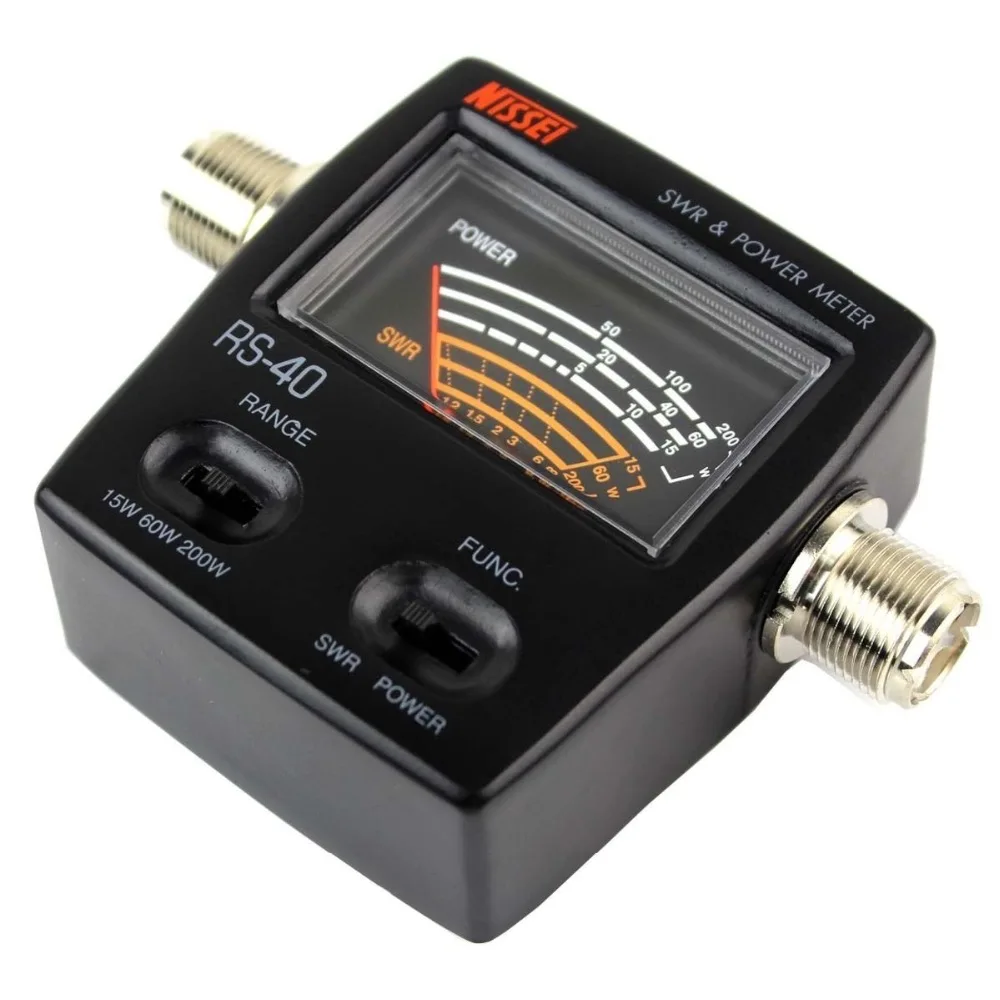 Счетчик мощности SWR NISSEI RS 40 Professional для KENWOOD YAESU ICOM TYT Mobile Radio|nissei rs-40|swr powerswr power meter |