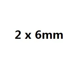 2 x 6mm 10 метров Еда Класс прозрачный шланг из силиконовой резины 0,5 0,8 1 1,5 1,6 2 3 4 мм внутренняя Диаметр Гибкая силиконовая труба - Цвет: 2 x 6mm