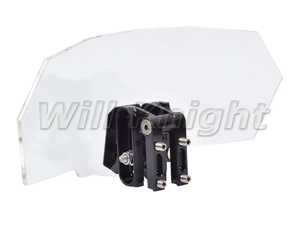 Регулируемое прозрачное крепление на лобовое стекло Регулируемый спойлер для