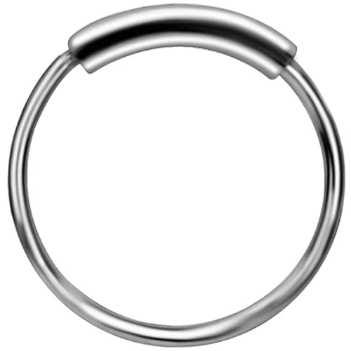 Silver 1 шт. кольца в нос и шпильки из нержавеющей стали золотого/серебряного/черного цвета женские маленькие серьги для пирсинга ювелирные изделия 6 мм 8 мм 10 мм - Окраска металла: Silver