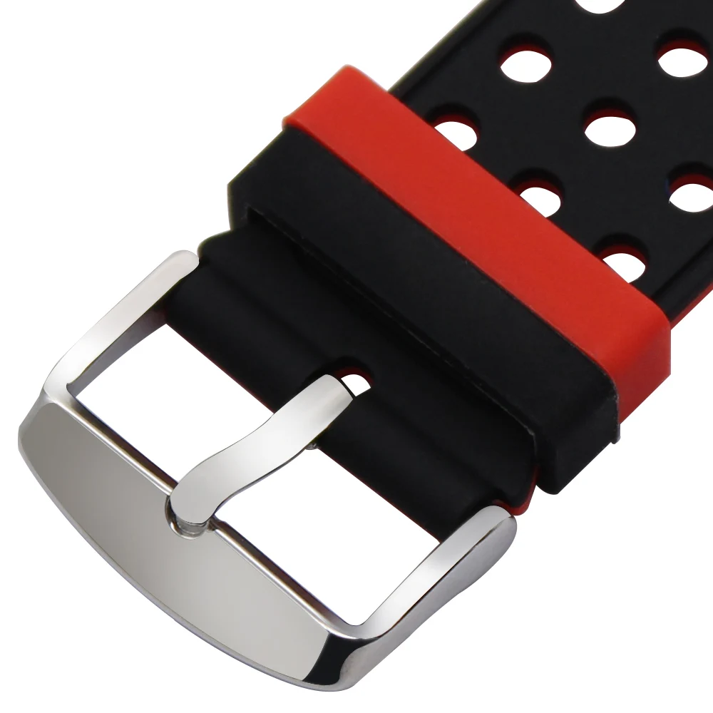 Быстросъемный силиконовый резиновый ремешок для часов Pebble 2/2 SE Смарт-часы