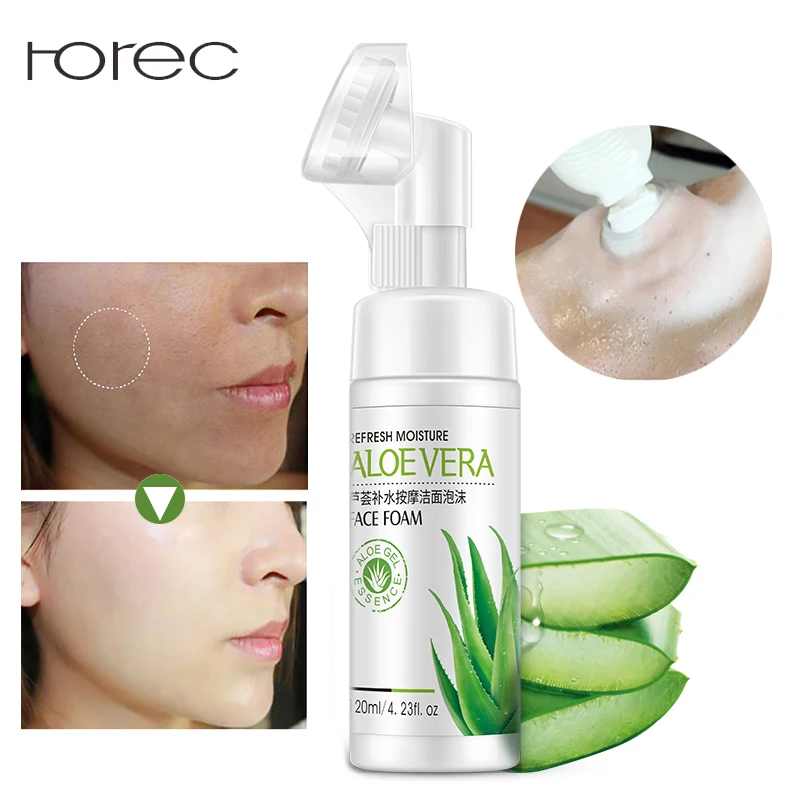 Массажер для лица ROREC пенка очищения Очищающая щетка лечения акне контроль