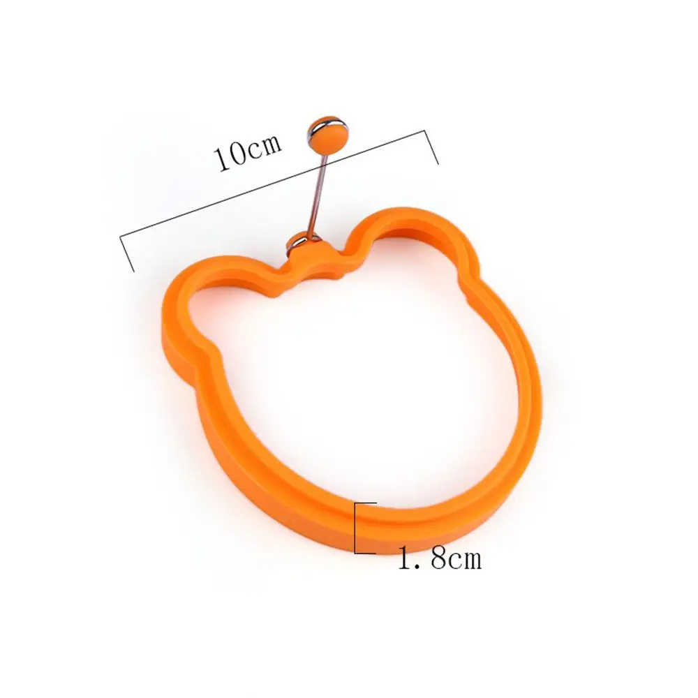 Носки с рисунком медведя из мультика силиконовые формы жареный яичный блин