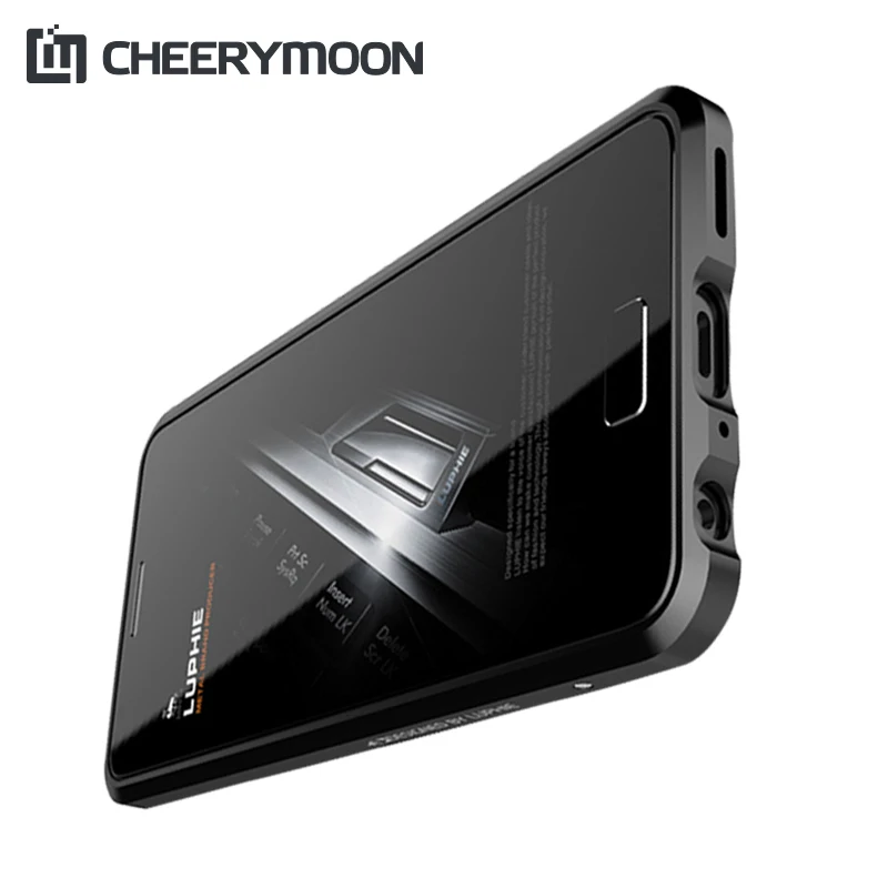 Cheerymoon авиации alumin Алюминий бампер для Lenovo zuk Z2 Case призматические Форма В виде