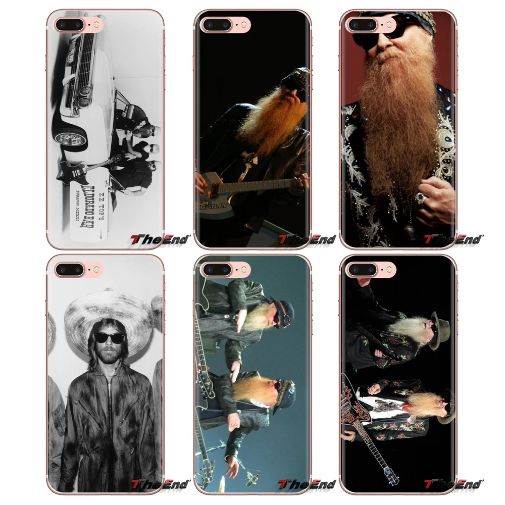 Для Xiaomi Redmi 4A S2 Note 3 3S 4 4X5 Plus 6 7 6A Pro Pocophone F1 прозрачные мягкие чехлы ZZ Top Band Music |