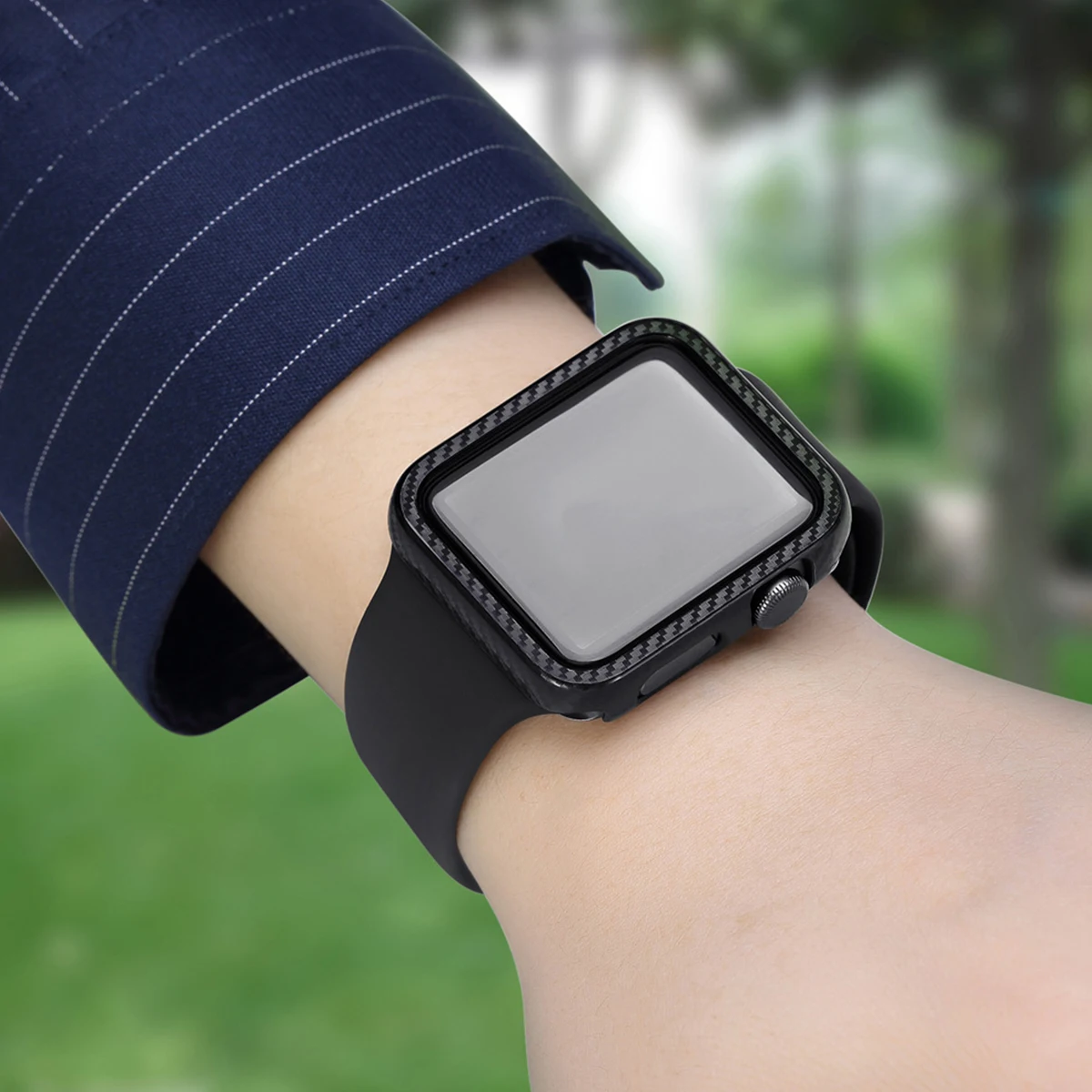 Watch Cover Case For Apple iWatch Series 4 3 2 1 Band 40mm 44mm Slim TPU Clear Carbon Protector IWatch 42mm 38mm | Мобильные