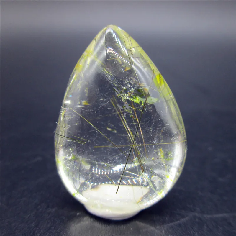 

8g Rare Natural Mineral Quartz Rutilated Rutile Specimen Gem Chakra Pendant Rock Stones Gold Hair Quartz Crystal Collection Gift