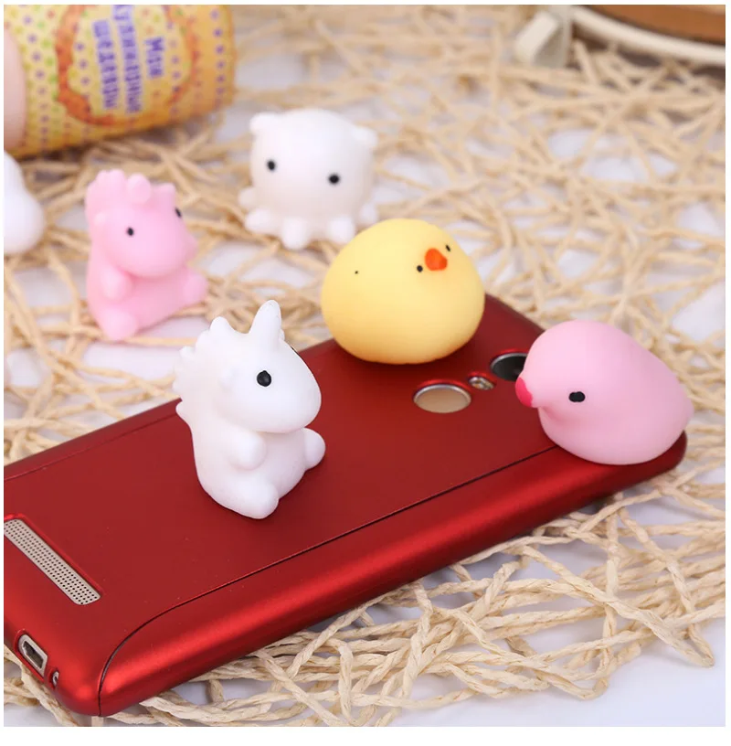 Kawaii Squishes Cat Мягкие резиновые животных Печать панда мягкими игрушка-антистресс шалости кляп замедлить рост Моти Squishies забавная игрушка