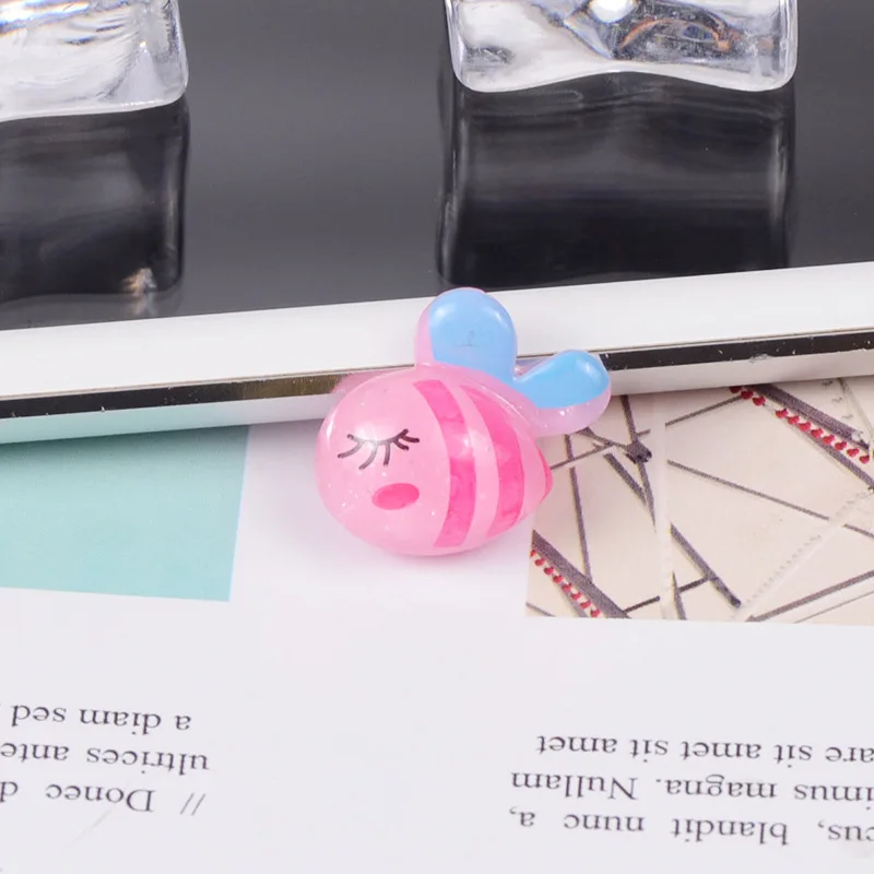 8 шт./лот наполнитель мультяшной пчелы для ясной/пушистой грязи популярная