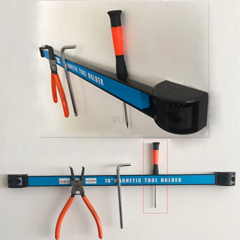 

8" 12" 18" Magnetic Tool Holder Bar Organizer Storage Rack Knife Wrench Pliers