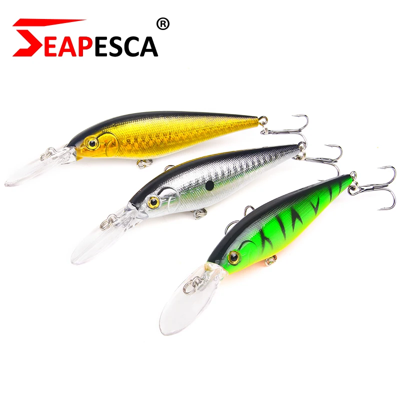 SEAPESCA 10 цветов длинная губа гольян рыболовная приманка 110 мм г Aritificial воблеры