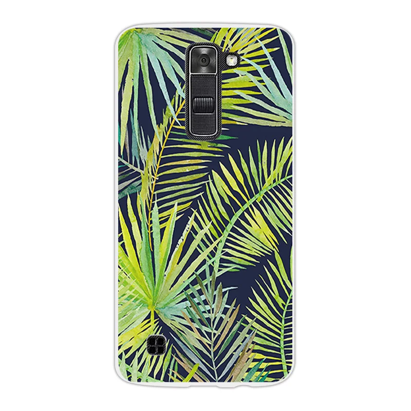Для LG K7 K330/Tribute 5 LS675/X210 X210DS модная задняя крышка Fundas для TPU Ультратонкий Мягкий