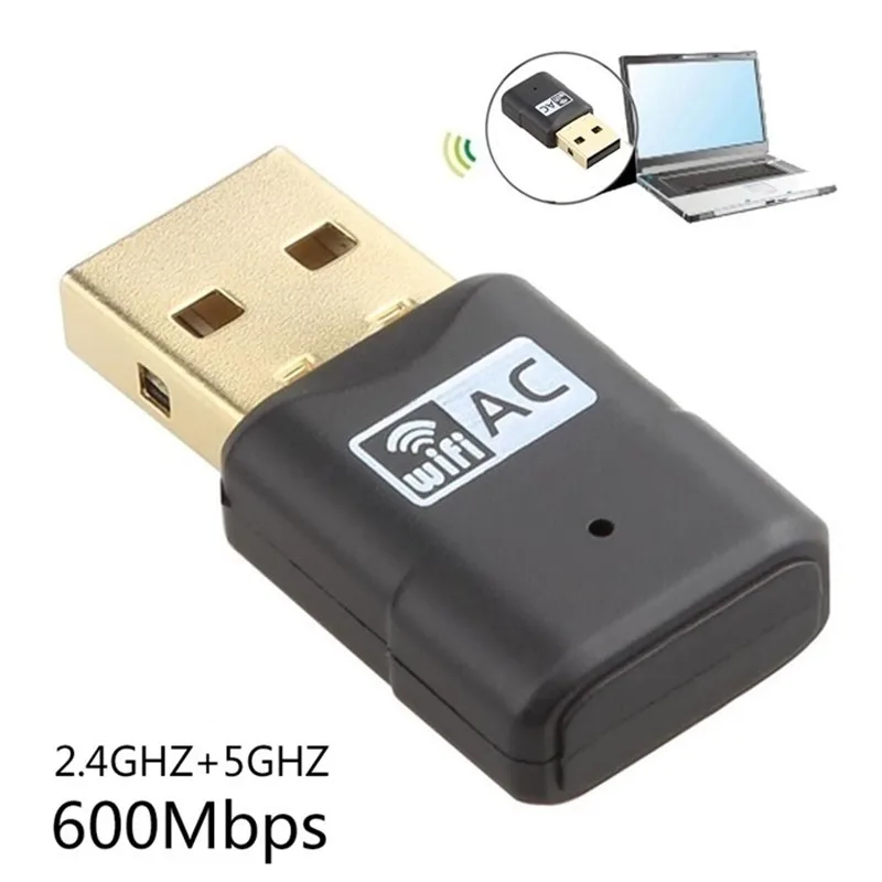 Беспроводной USB Wi Fi адаптер Ethernet приемник внешняя сетевая карта для ПК