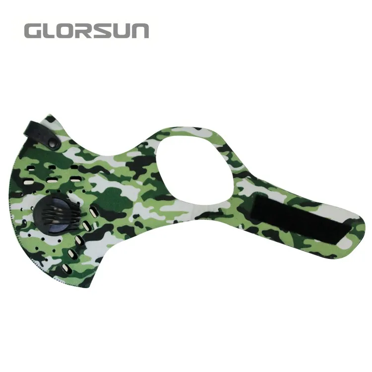 005I008 GLORSUN на заказ неопрен n99 пыль pm2.5 рот велосипед Велоспорт Мотоцикл маска Активированный уголь Пыленепроницаемая маска для лица - Цвет: 005I008