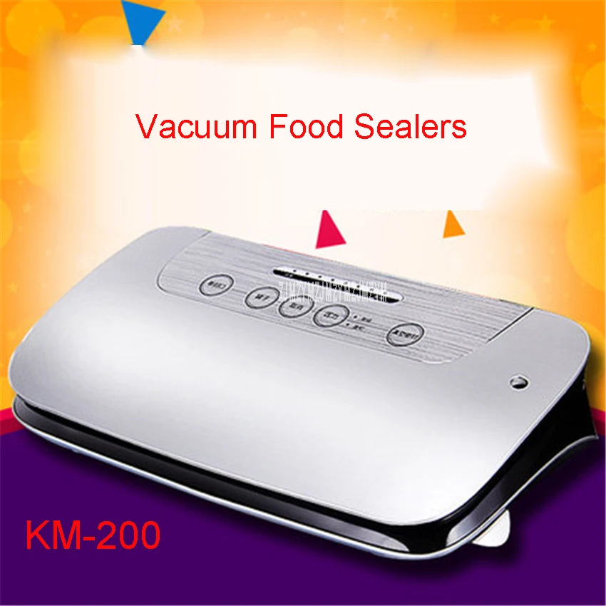 

KM-200 220-240V KitchenBoss sealer Empty Family Vacuum Automatic Sealing wet and dry Vacuum packaging machine Food Sealers