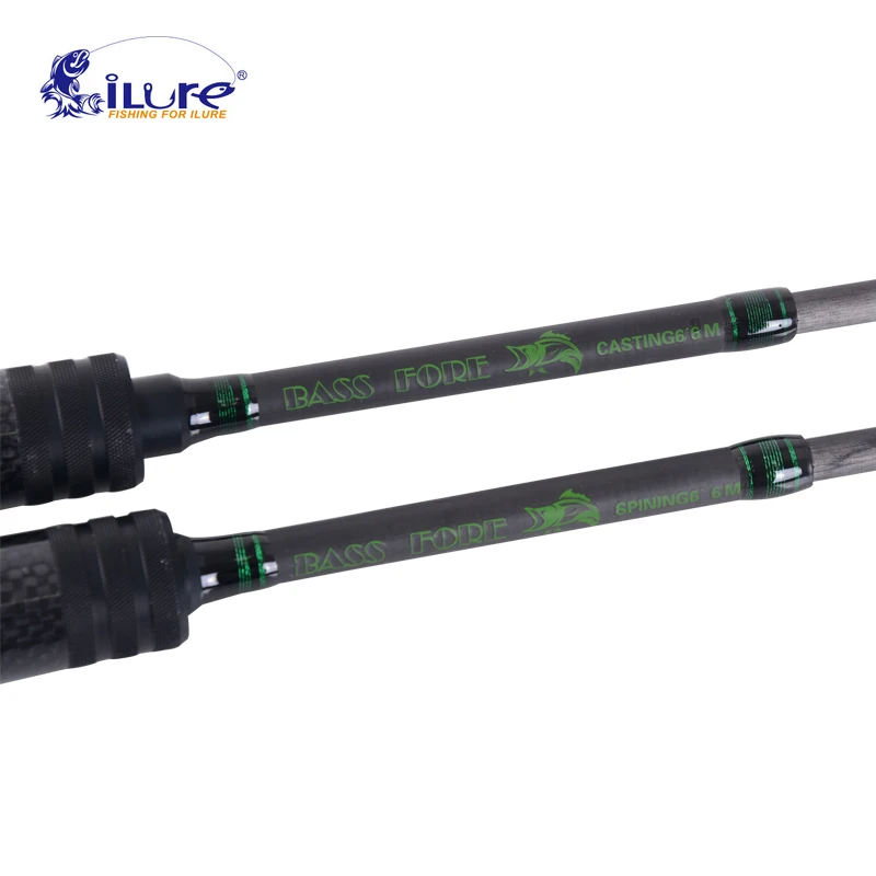 ILure fishing rod1.98 mt 10 18 г приманка вес Сверхлегкий Pesca spinnruten 6 12LB линейный ультралегкий