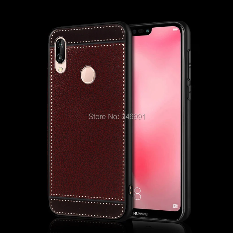 Чехол Smile для Huawei Nova 3E кожаный чехол 5 84 &quot мягкий черный силиконовый Классический