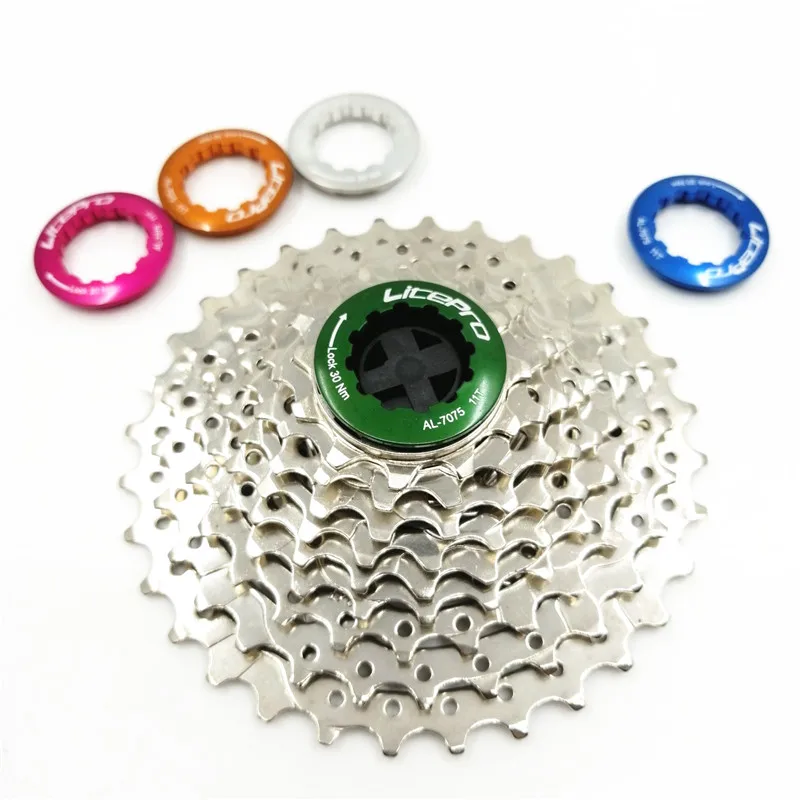 LITEPRO кассета Freewheel замок крышки 11 T крышка маховика из алюминиевого сплава 7075 горный велосипед складной дорожный велосипед Freewheel часть