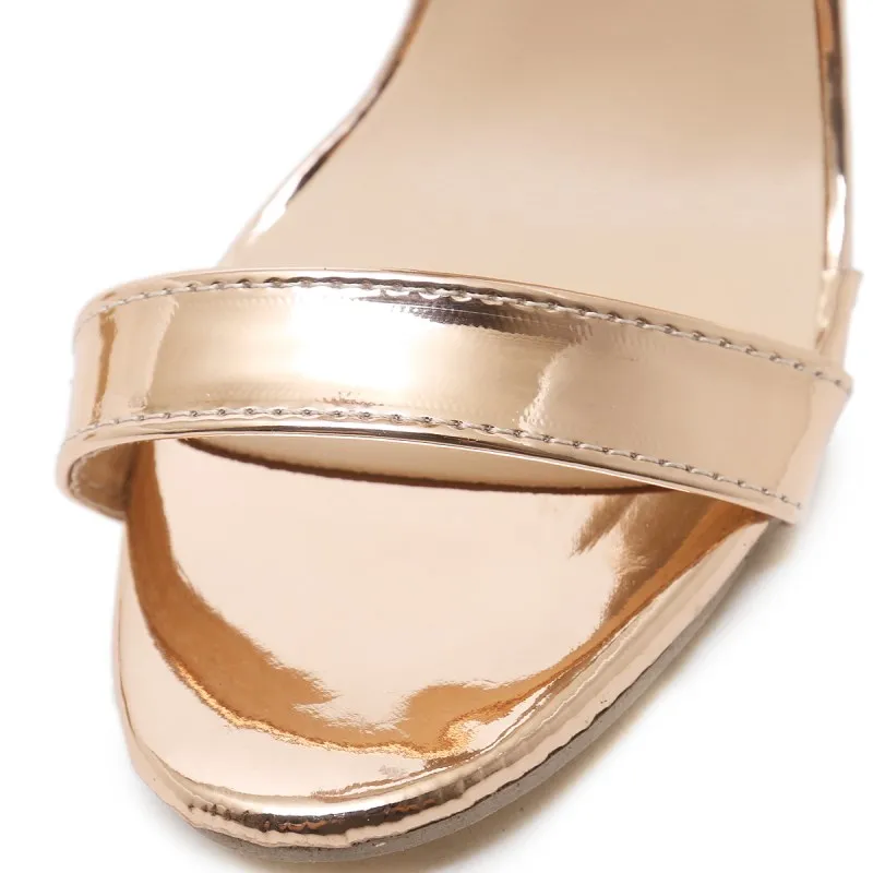 Zapatos mujer дамские сандалии на платформе Летние босоножки молнии с кристаллами