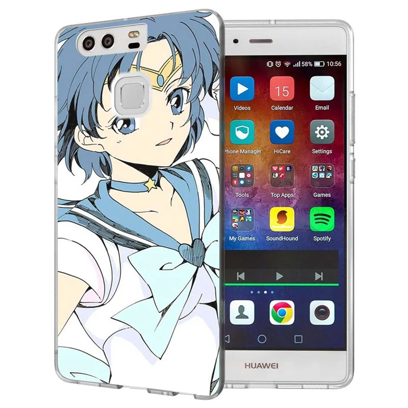 For Huawei P9lite/P8 Lite 2016 2017 Y5 II 2 Y5ii / Y6 Compact Honor 5A LYO-L21 Soft TPU Silicone Pattern Clear Case B033 |