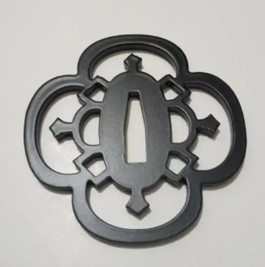 Высокое качество японский Железный охранник Tsuba для самурая Катана Меч Нож Wakizashi