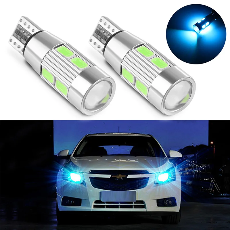 Светодиодный противотуманный светильник 10SMD T10 светодиодный Canbus W5W 194 168 5630 5730