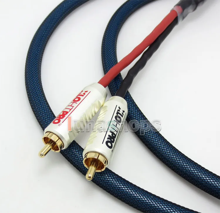 

LN004345 1,5 м 3,5 мм штекер к 2 RCA автомобильный AUX HiFi аудио кабель для фото и т. д.