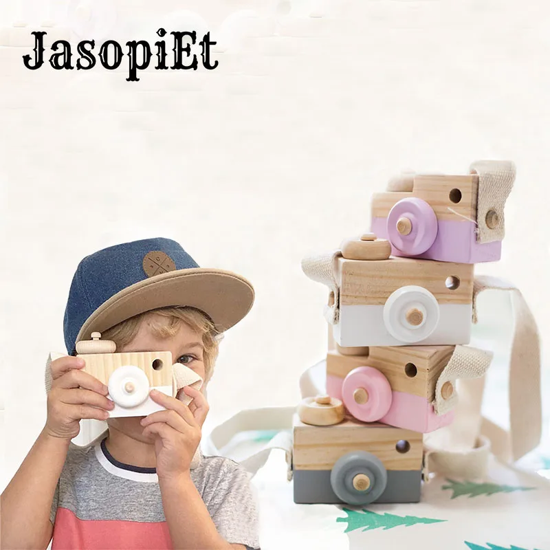 JasopiEt 9 5*6*3 см мини подвесная деревянная камера игрушки для детей Декор комнаты
