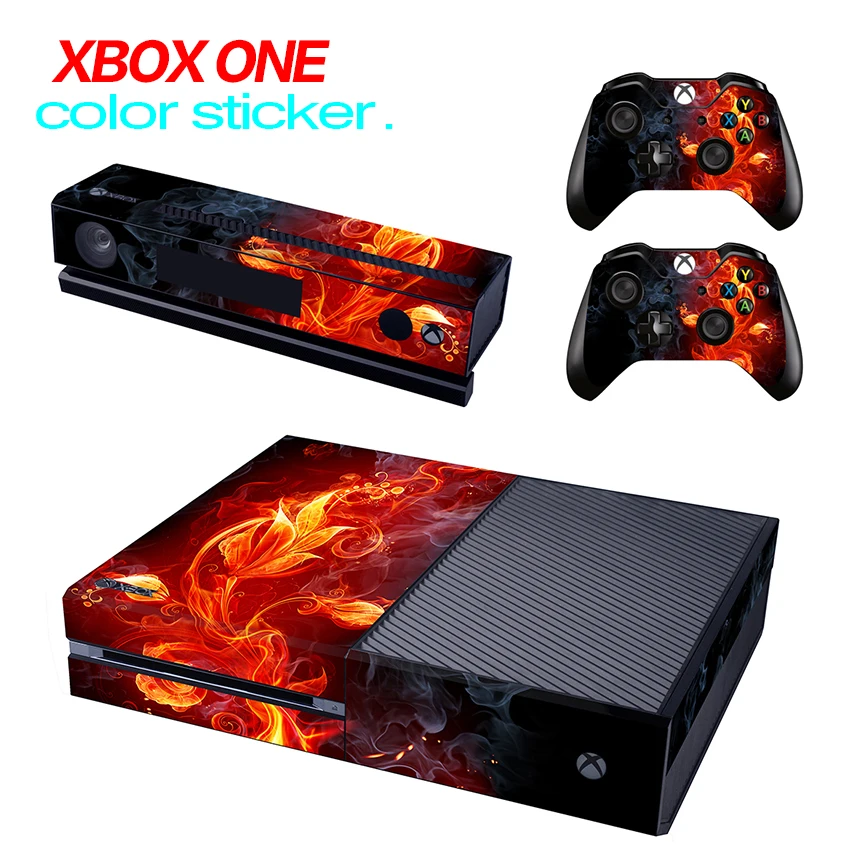 Аксессуары для игр Защитная пленка microsoft xbox One консоль и 2 контроллера Kinect skins
