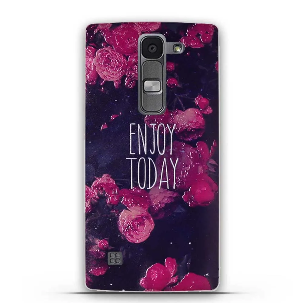 Мягкий ТПУ чехол для LG K8 K350 K350E K350N Fundas 3D рельефная краска силиконовый K 8 телефона |