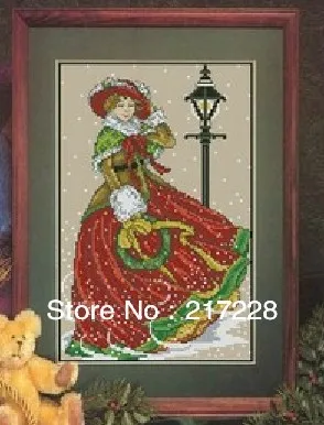 Набор крестиков 14 карат из серии Joan Elliot в викторианском стиле 27*36 см CS 099WM|cross stitch