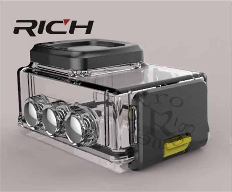 RICH Mstar N800R HD 4k 2 4G дистанционное управление Wifi 170 градусов широкоугольный