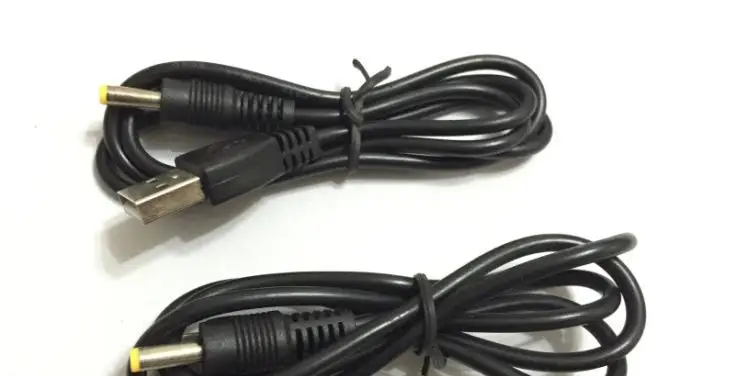 Зарядный кабель с USB на DC4.0 мм * 1 7 провод прямым током медное зарядное устройство