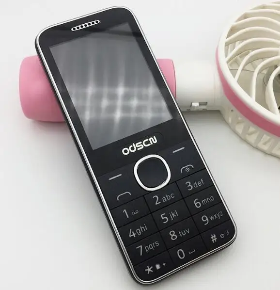 ODSCN 2007D Dual Sim FM радио Bluetooth громкий динамик кнопочный мобильный телефон дешевые Gsm сотовые телефоны можно добавить русскую клавиатуру - Цвет: black
