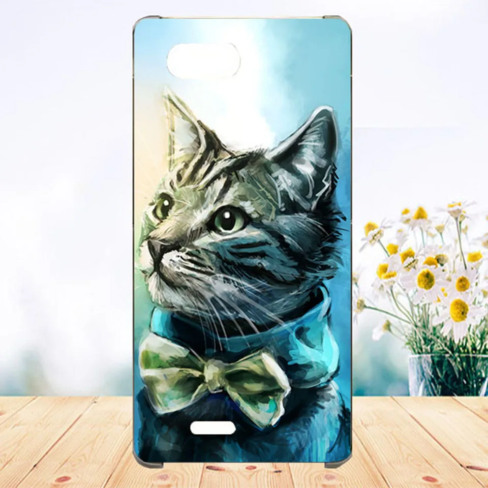 Чехол для INoi 2 lite с 3D Рисунком Тигра совы волка Эйфелевой башни|Бамперы| |