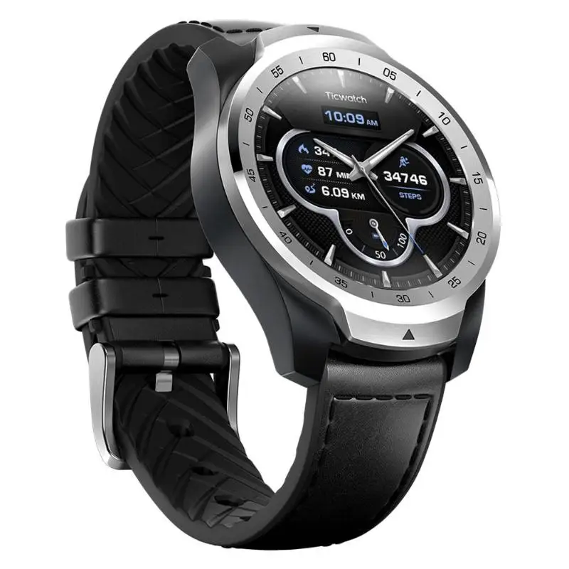 Xiaomi Ticwatch Pro NFC оплата Bluetooth Smartwatch IP68 Водонепроницаемый фитнес-трекер Встроенный Google Assistant