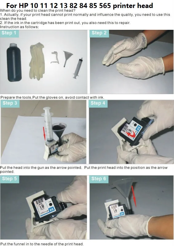 XIMO по акции инструменты для чистки печатающей головки HP Designjet 500 800 510 130 815 84 85