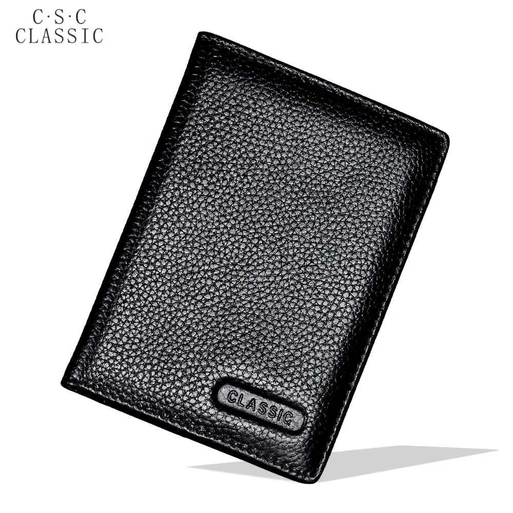 

Black Real Cowhide Genuine Leather Passport Cover Holder Porta Pasaporte Postcards Passport Case Travel Card Wallet Car Covers
