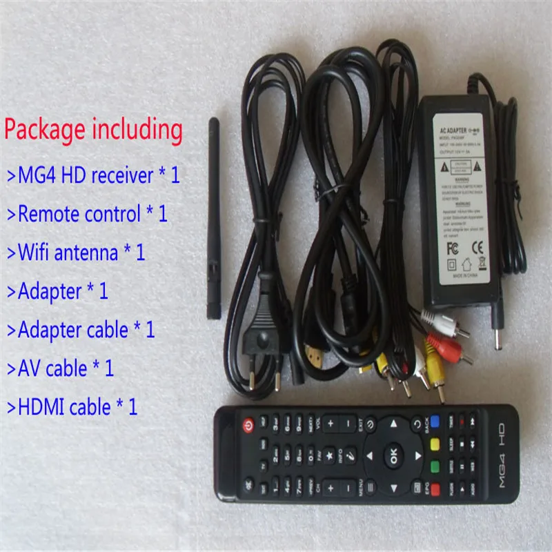 Спутниковое ТВ Приемника MAGICBOX MG4 HD DVB-S2/T2/C тюнер встроенный 300 М wi-fi multi считыватель