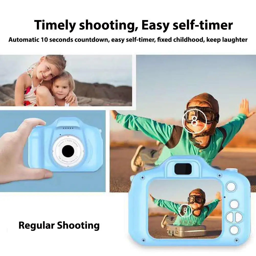 BEESCLOVER Motion Camera Toy детская игрушка Детская камера 2-дюймовый экран HD