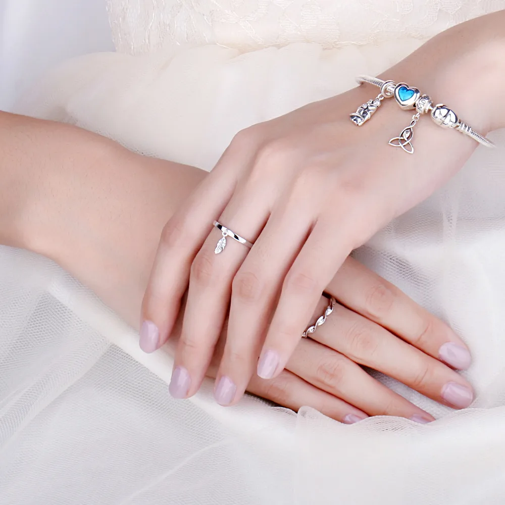 JewelryPalace Геометрическая асимметрия бабочка кубического циркония обещание кольцо 925 пробы серебряные кольца для женщин Подарки ювелирные украшения