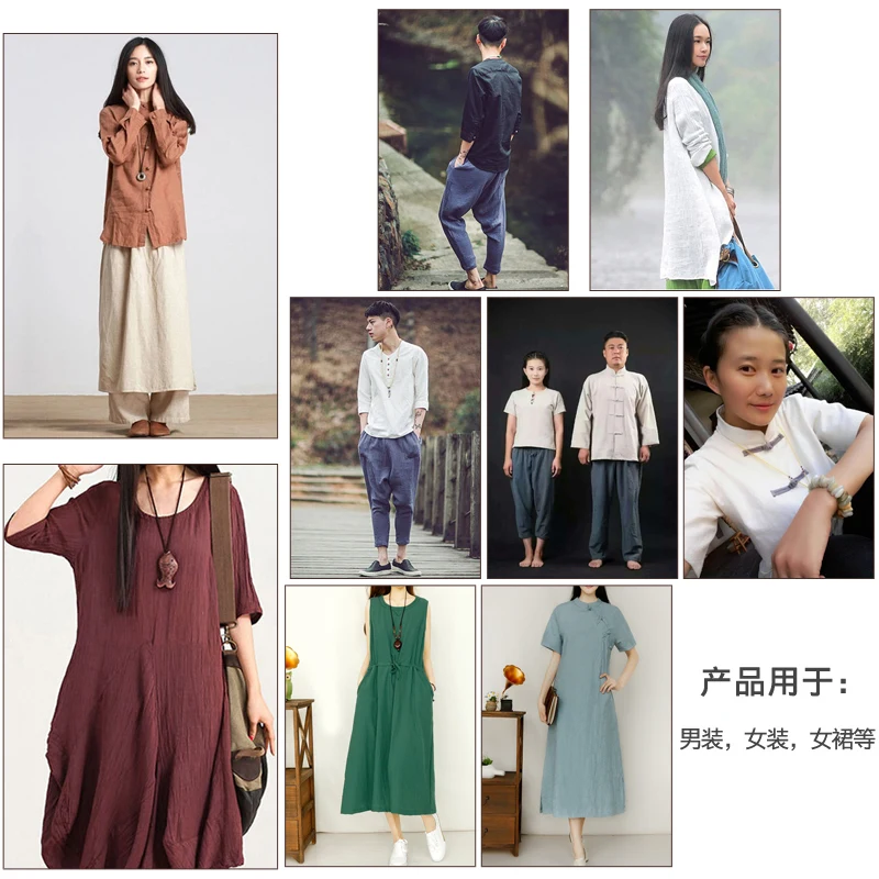 Серая хлопковая ткань однотонная тонкая льняная для самостоятельного