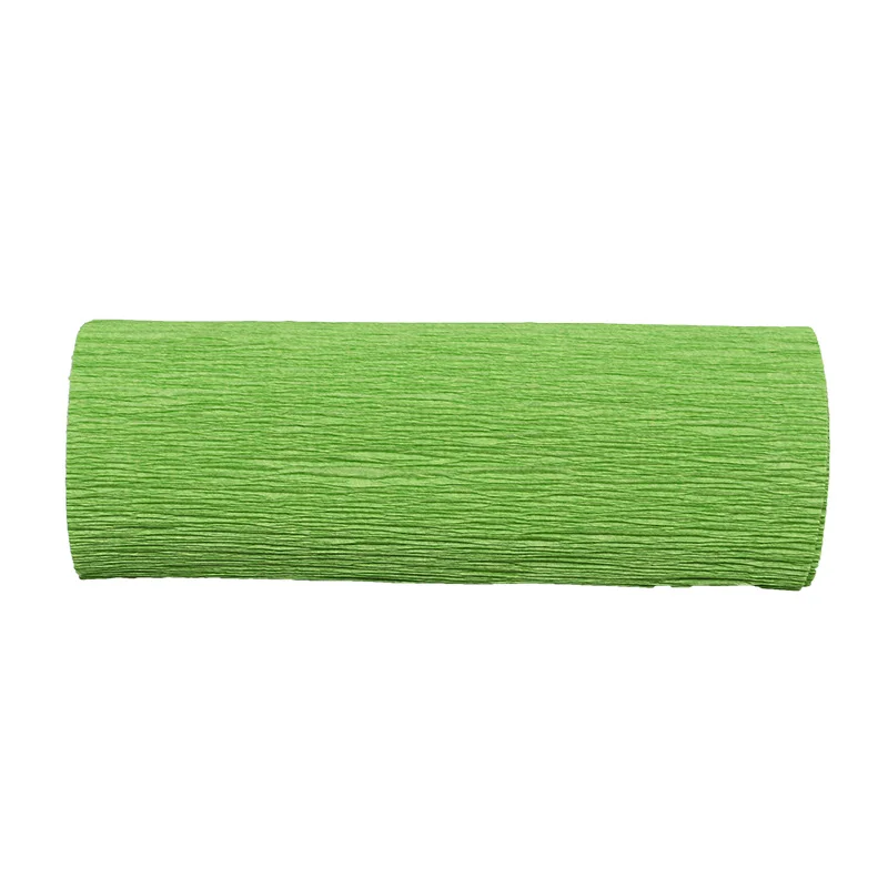 Green 250*15 см Декоративные оригами гофрированная бумага ремесло DIY цветок упаковка Скрапбукинг подарки вечерние Гирлянда для украшения фона Декор - Цвет: Green