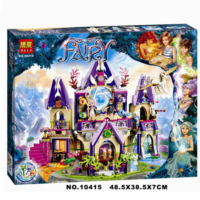 Bela Elves 41078 Skyra's Mysterious Sky Castle строительные блоки модель игрушки для детей