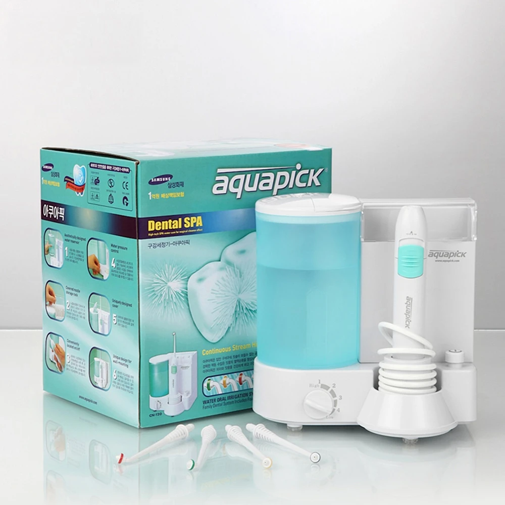 Aquapick CN120 500 мл бытовая электрическая зубная нить орошение полости рта очиститель