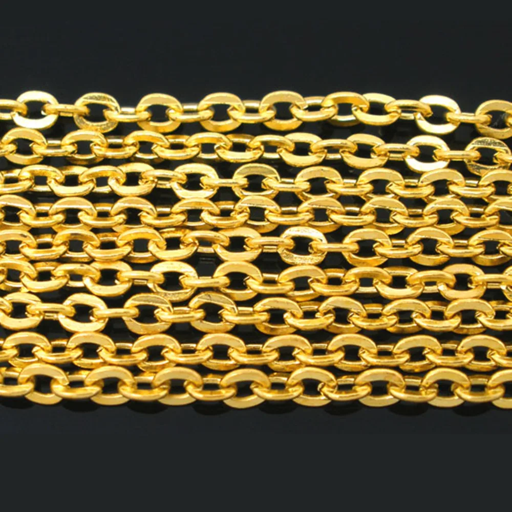 

Фурнитура для звеньев цепи DoreenBeads, 10 м, 3x2,5 мм (B05599), иу