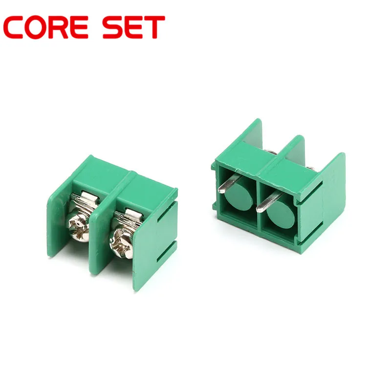 10 шт./лот KF7.62 7,62 мм Шаг 2Pin PCB Клеммная колодка Разъем KF7.62-2P 300 В/20A