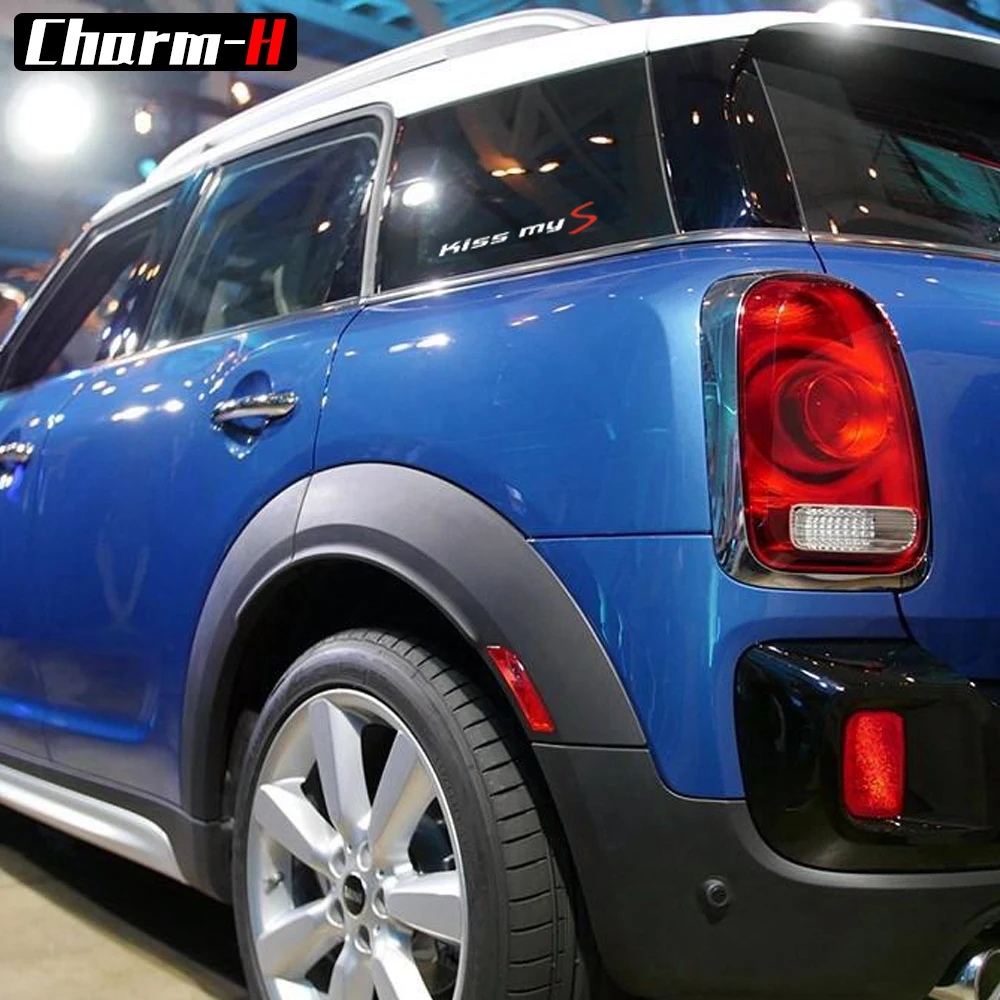 Наклейки на окна Kiss My S графические наклейки для BMW Mini Cooper One F54 F55 F56 F60 R50 R52 R53 R55 R56 R57