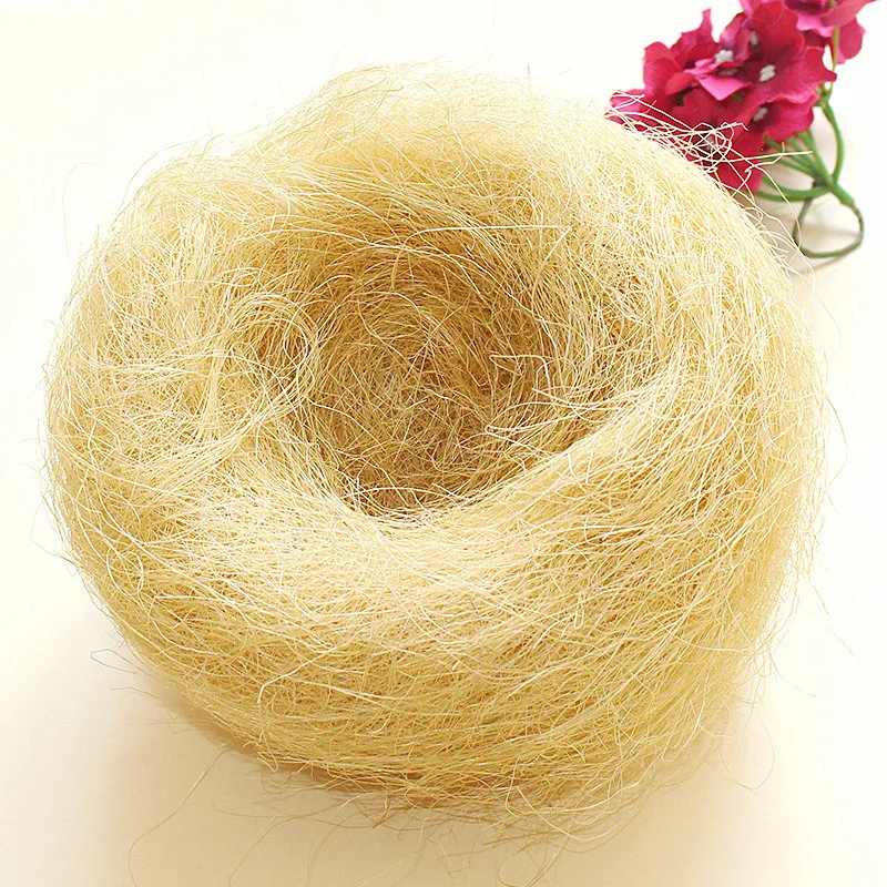 10 г природа сизаль деревенский Свадебный DIY цветок букет Подарочная коробка